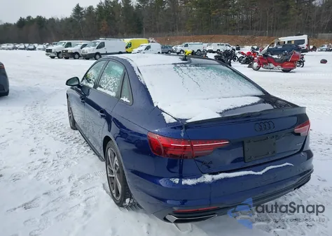 2024 Audi A4 Premium Plus 45 Tfsi S Line Quattro S Tronic from USA, damaged, VIN WAUEAAF49RN008436